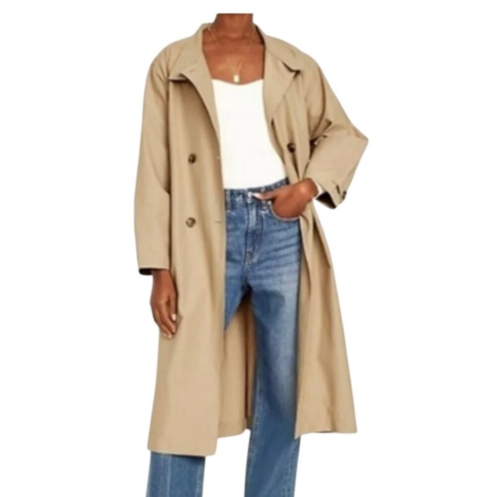 Old Navy Beige Trench Coat Small